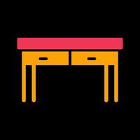 Table Icon Design vector