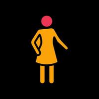 Photography Posing Icon Design vector