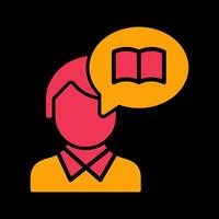 Storytelling Icon Design vector