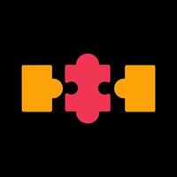 Puzzle Icon Design vector