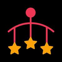 Crib Dreams Icon Design vector