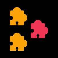 Puzzle Icon Design vector