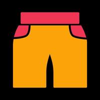 Shorts Icon Design vector