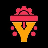 Conversion Rate Icon Design vector