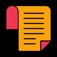 Document Icon Design vector