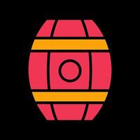 Wine Barrels Icon Design vector