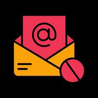 Junk Mail Icon Design vector