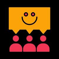 Employee Satisfaction Icon Design vector