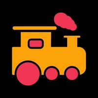 Train Icon Design vector