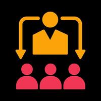 HR Technology Icon Design vector