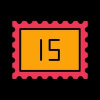 Postage Due Icon Design vector