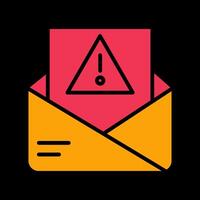 Spam Filter Icon Design vector