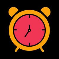 Alarm Clock Icon Design vector