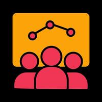 Training Program Icon Design vector