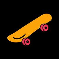 Skateboard Icon Design vector
