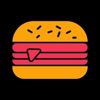 Burger Icon Design vector