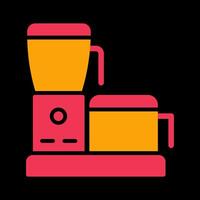 Food Processor Icon Design vector