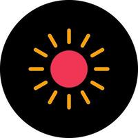 Sun Icon Design vector