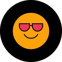 6 - Smiling Face with Sunglasse.eps vector