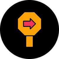 Right Arrow Icon Design vector