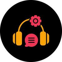 Technical Support Icon Design vector
