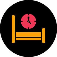 Bedtime Routine Icon Design vector