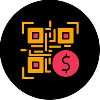 QR Code Payment Icon Design vector