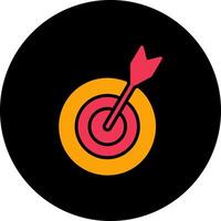 Goal Icon Design vector