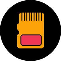 Memory Cards Icon Design vector