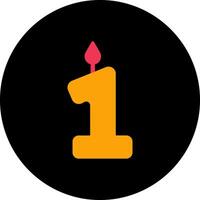 Age Number Icon Design vector