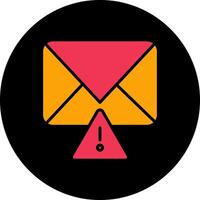 Message Alert Icon Design vector