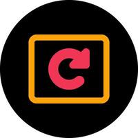 Refresh Symbol Icon Design vector