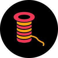 Thread Icon Design vector