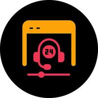 Support Forum Icon Design vector