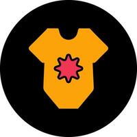 Adorable Onesies Icon Design vector