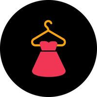 Dressing Up Icon Design vector