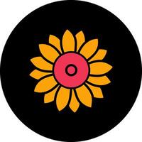 Floral Arrangement Icon Design vector