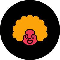 Clown Face Icon Design vector