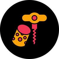 Wine Cork Icon Design vector