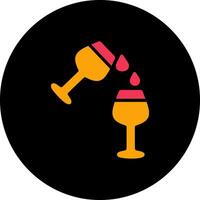 Wine Sip Icon Design vector