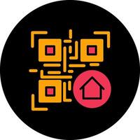 QR Code Menu Icon Design vector