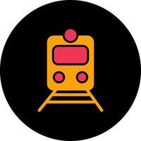 Railway Car Icon Design vector