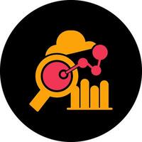 Workforce Analytics Icon Design vector