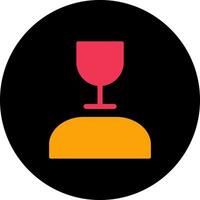 Wine Snob Icon Design vector
