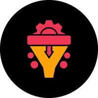 Conversion Rate Icon Design vector