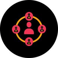 Networking Icon Design vector
