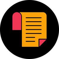 Document Icon Design vector