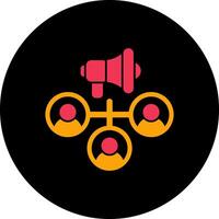Affiliate Marketing Icon Design vector