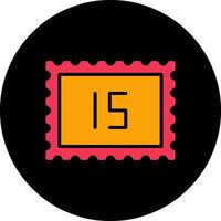 Postage Due Icon Design vector