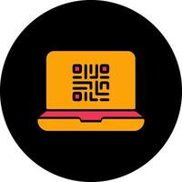 QR Code Scanner App Icon Design vector